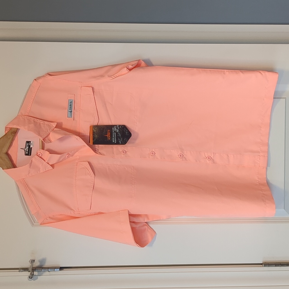 Habitat short sleeve white rock shirt